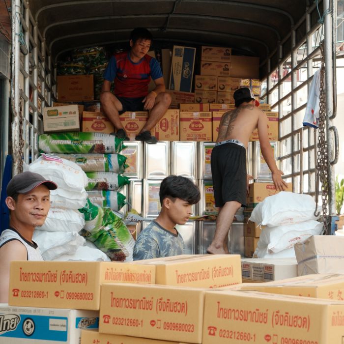 livreurs - Thaïlande